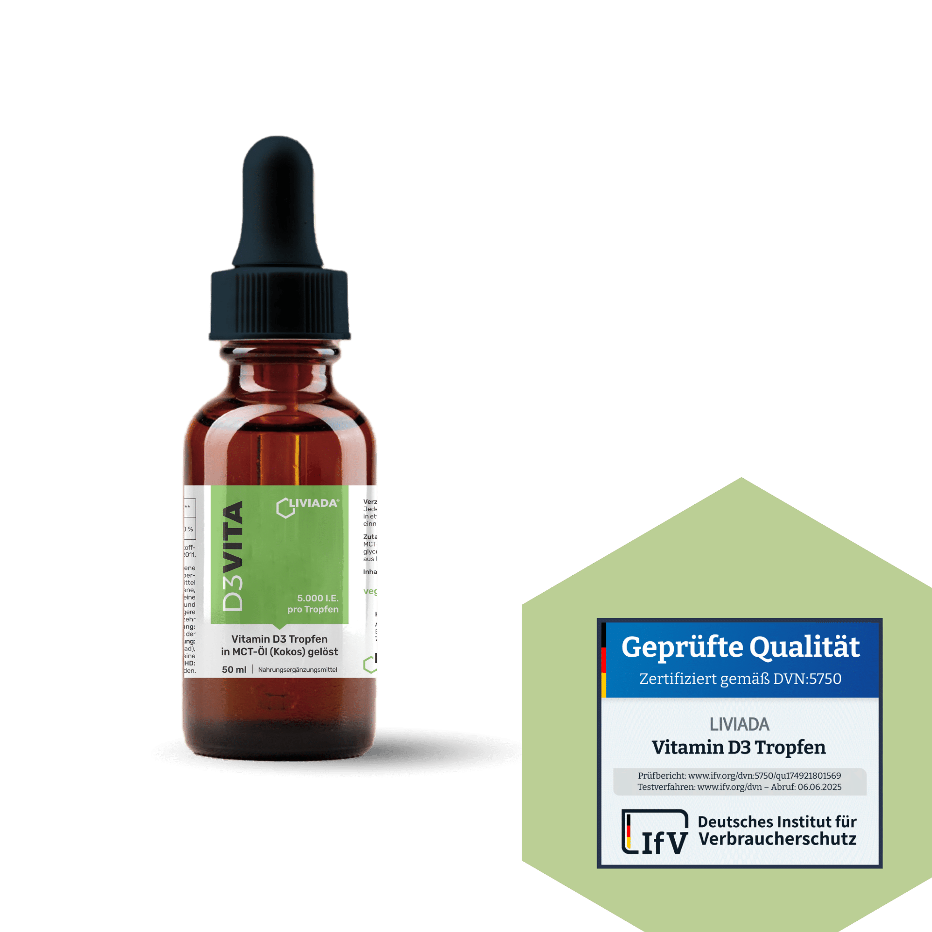 LIVIADA Vitamin D3 5.000 I.E. Tropfen