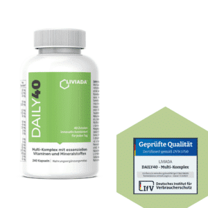 LIVIADA DAILY40 - Multi-Komplex mit essenziellen Vitaminen & Mineralstoffen